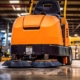 Commercial Floor Cleaner at Warehouse