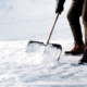 Person Shoveling Snow