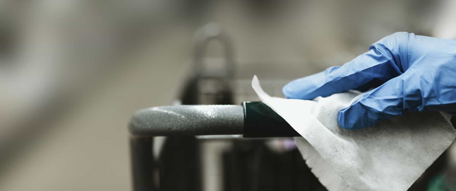 Professional-cleaning-service-cleaning-grocery-cart Professional cleaning service cleaning grocery cart
