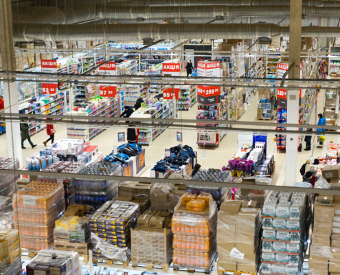 Supermarket And Hypermarket Warehouses